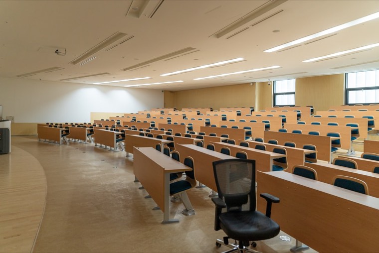 Clean, modern school lecture hall
