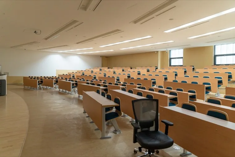 Clean, modern school lecture hall